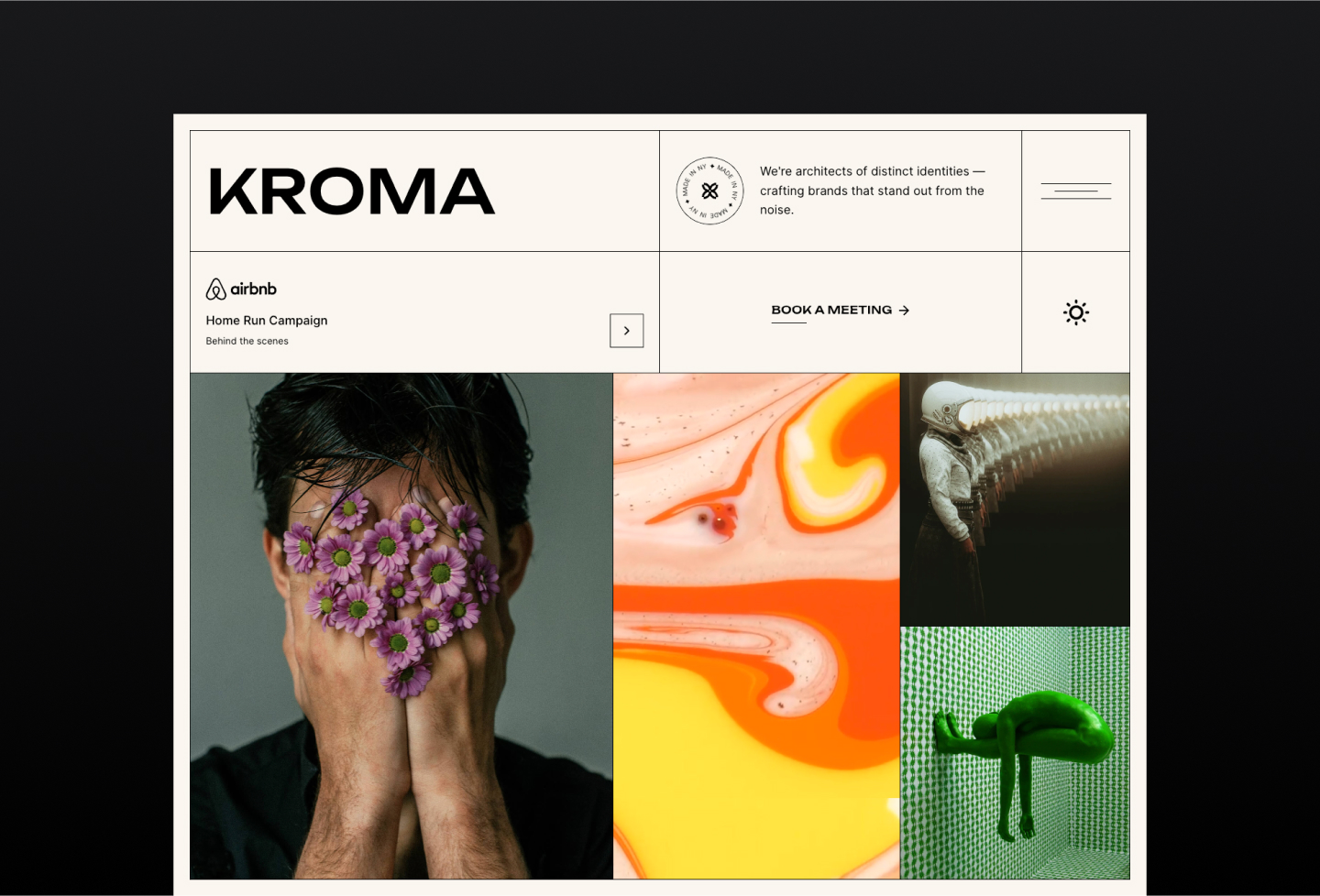 Kroma – Framer Agency Template